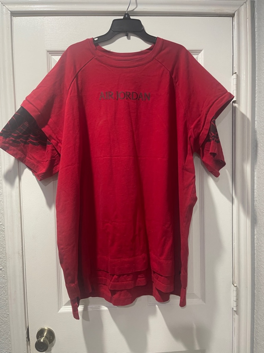 Air Jordan Red Crewneck T-Shirt